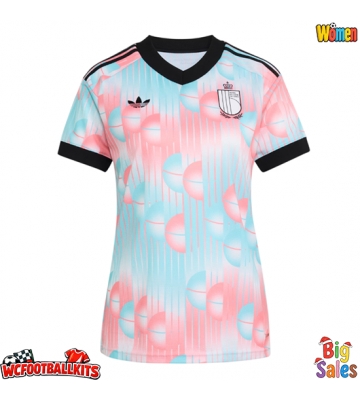 Belgium Replica Away Stadium Shirt for Women World Cup 2026 Short Sleeve